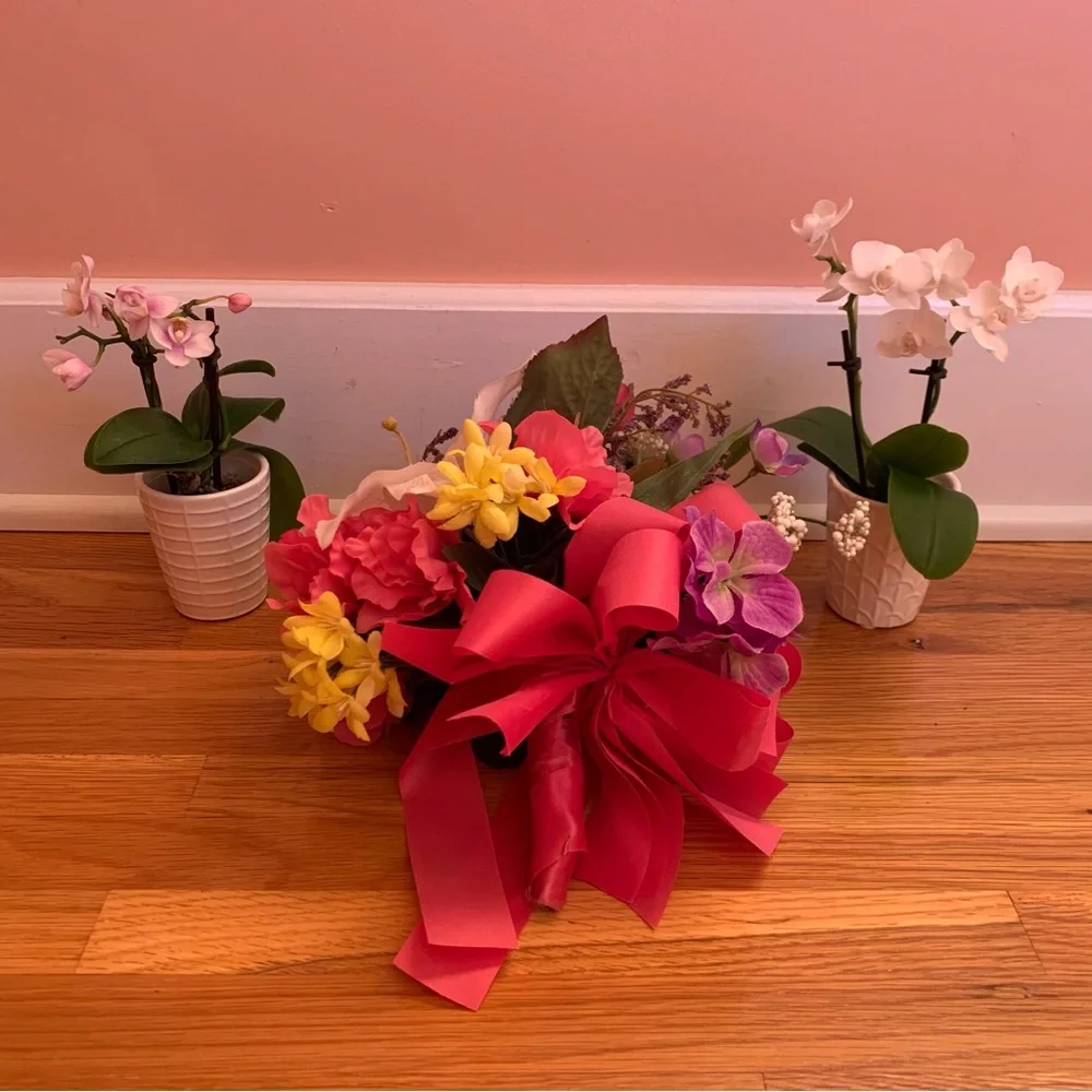 Handmade Wedding Bouquet Faux Floral Arrangement Faux Floral Bridal Bouquet